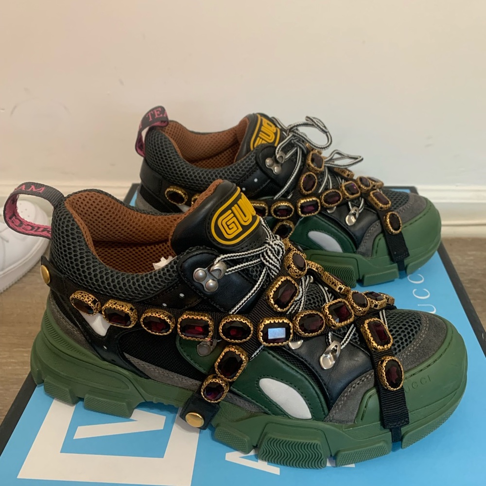 Gucci flashtrek sneaker M8/L10.5
